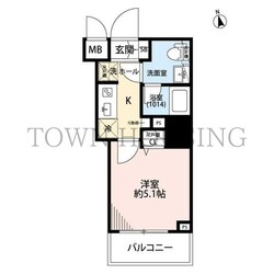 プレール・ドゥーク戸越銀座通りの物件間取画像